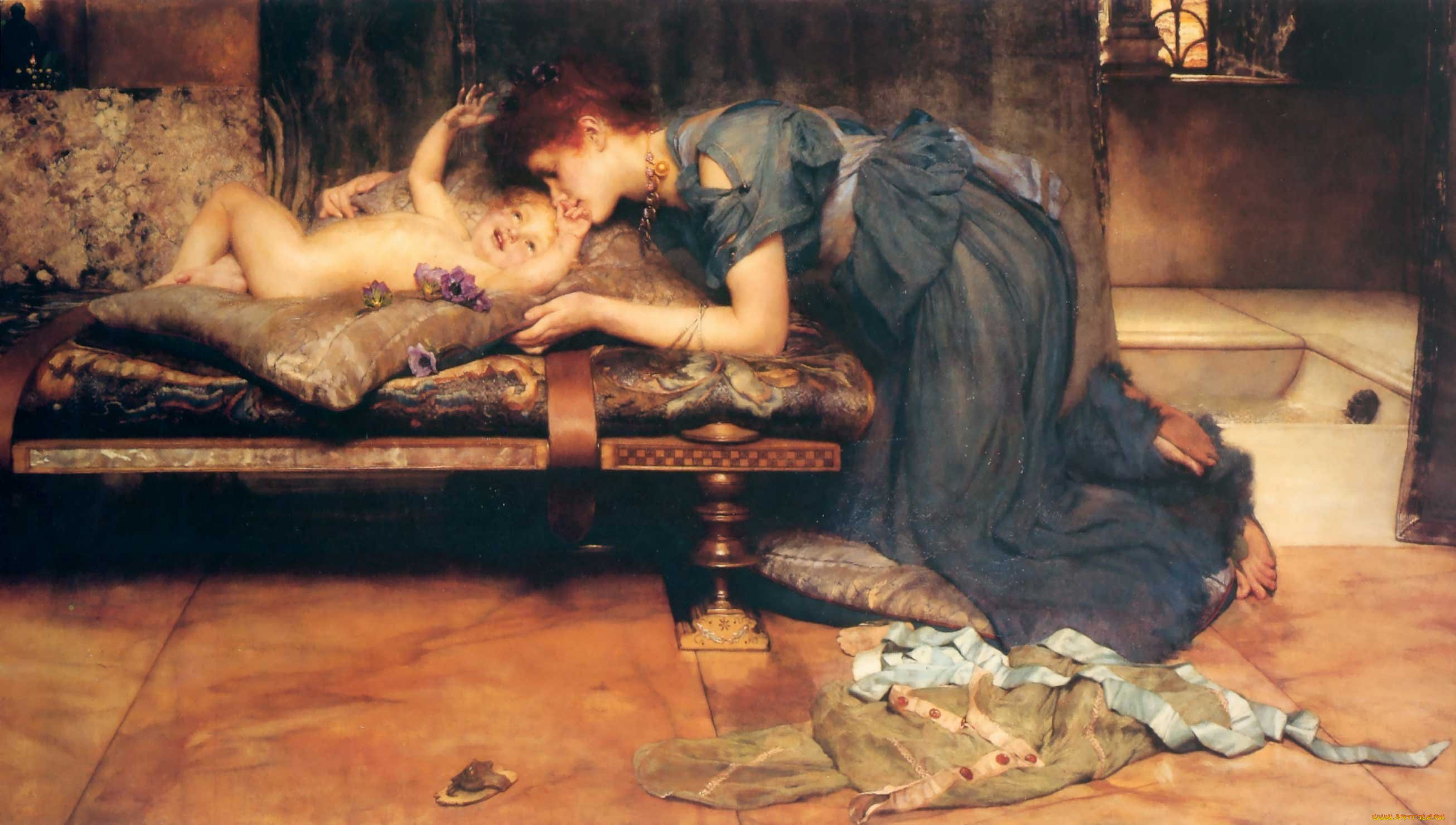 lawrence, alma, tadema, an, earthly, paradise, , , 